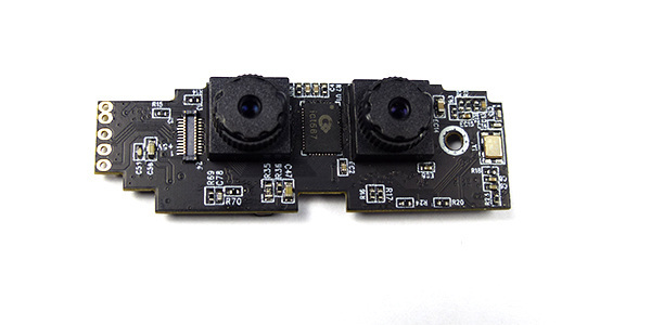 Micro binocular USB face recognition module